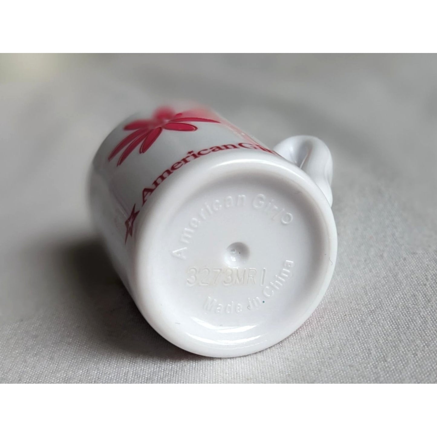 4-Piece American Girl Doll Outfit Set - Coral & Gray Cozy w/Mug 18"