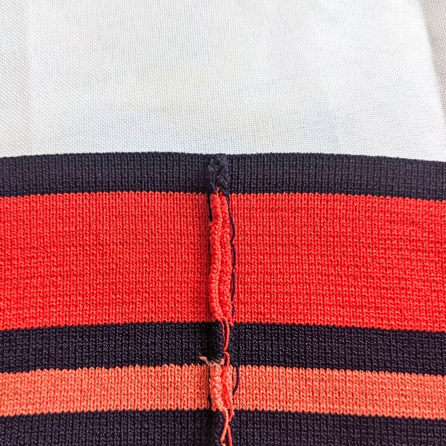 NWOT ELIZA J Red Navy Bayadere Stripe Tank Sweater Dress SIZE XLP