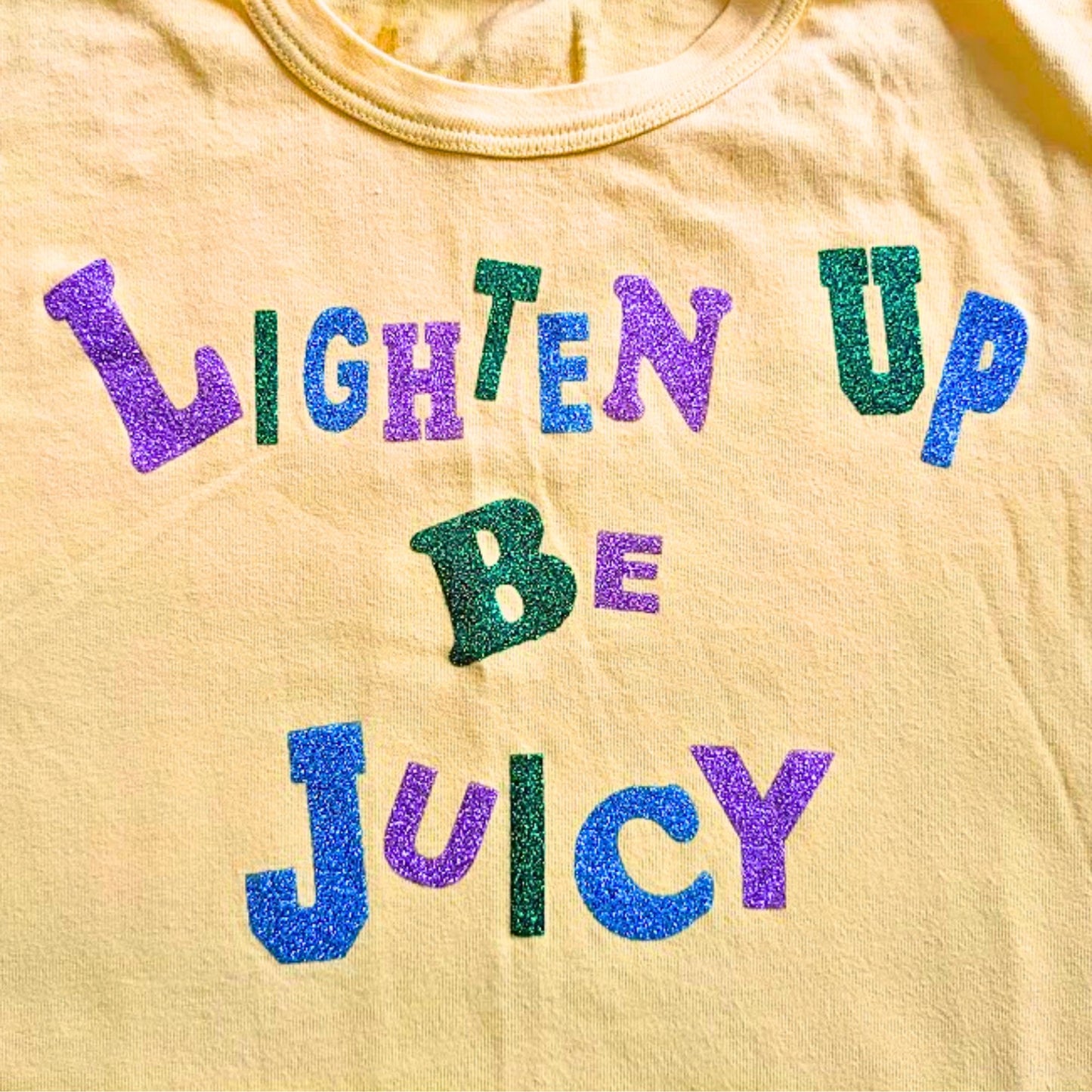 Vtg Y2K JUICY COUTURE 3-pc Kidcore Yellow Green Matching Outfit w/ Belt Bag Sz M