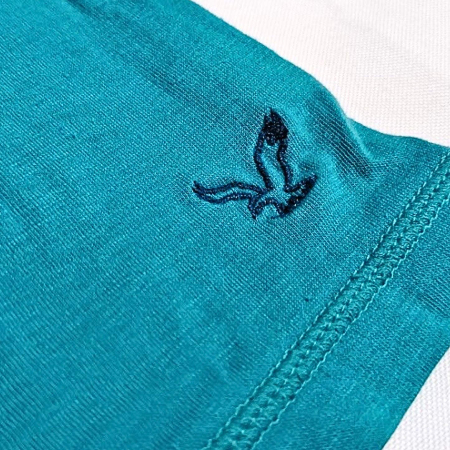 Vintage Y2K AMERICAN EAGLE Cerulean Blue Racerback Tank top Size S