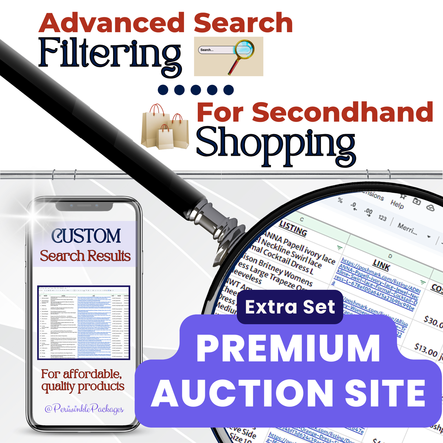 Advanced Search Filtering for Resale Databases