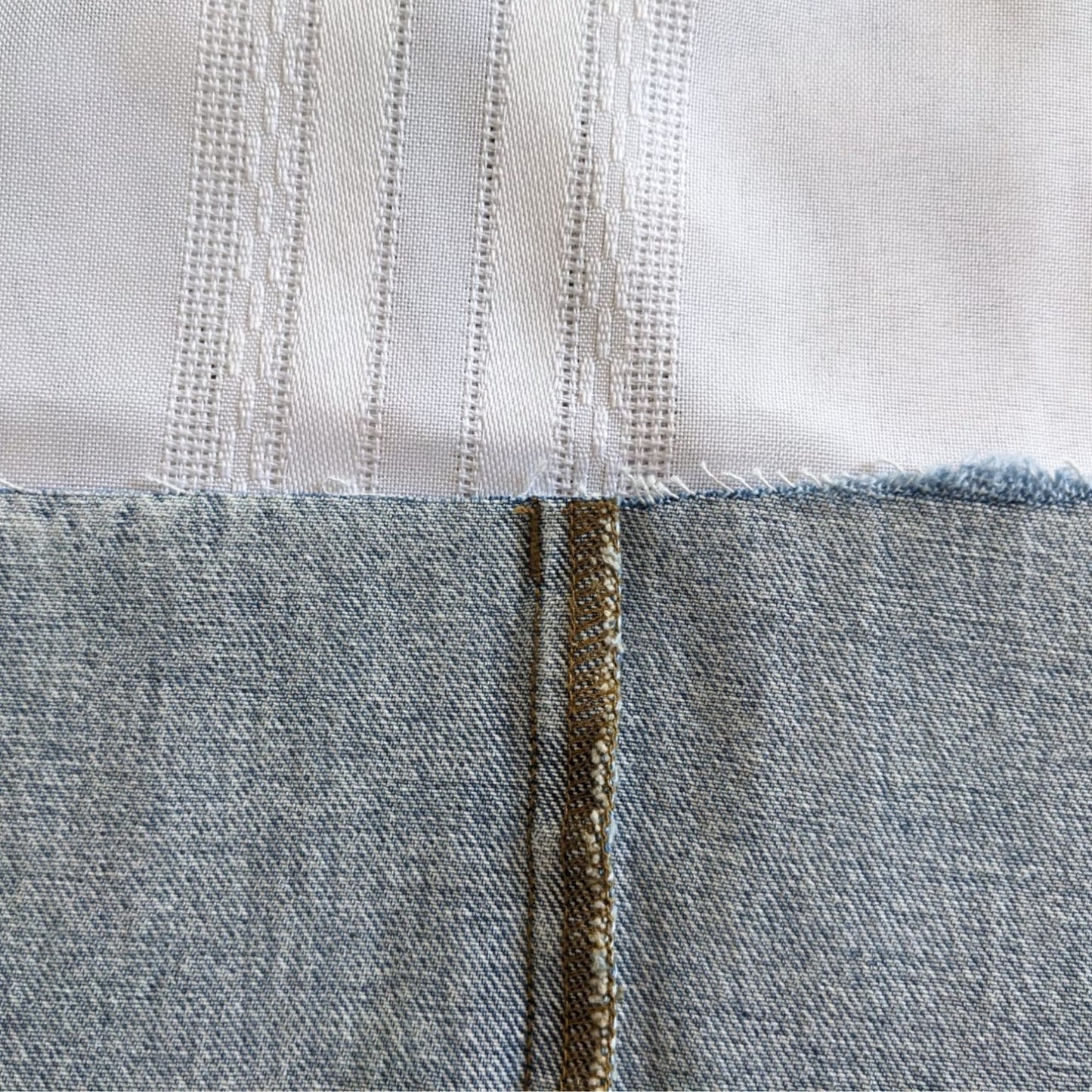 NWT PARKE Button Down Medium-Light Wash Midi Maxi Denim Skirt Size L