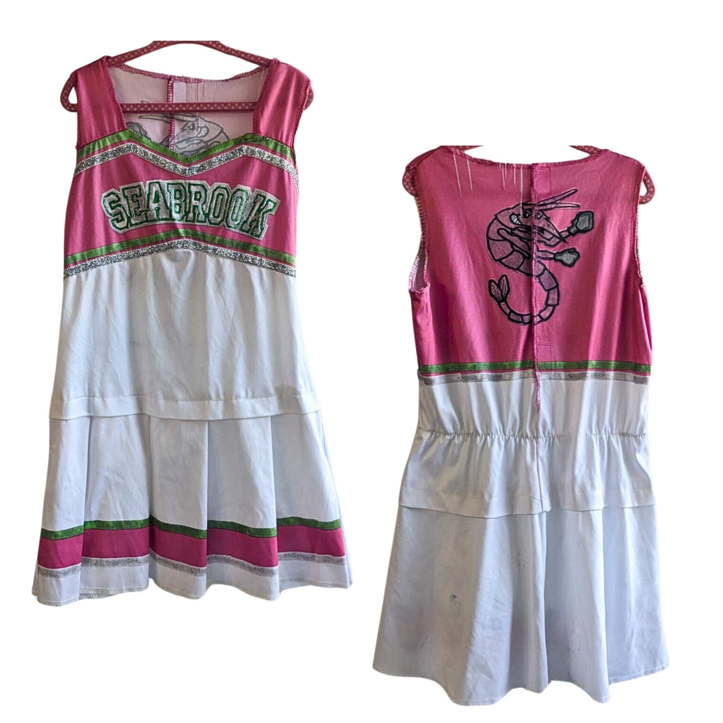 Zombies-like Addison Cheerleader Dress Costume Size S 4-6X