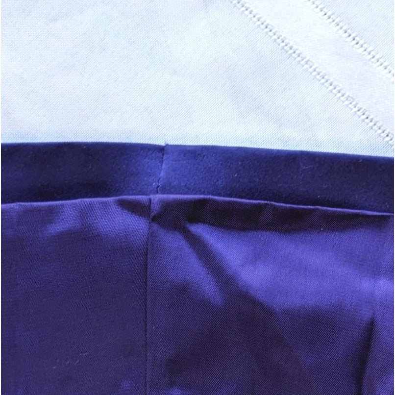 Vintage 90s/Y2K NIGHT WAY COLLECTIONS Azure Indigo Prom Dress Size 10