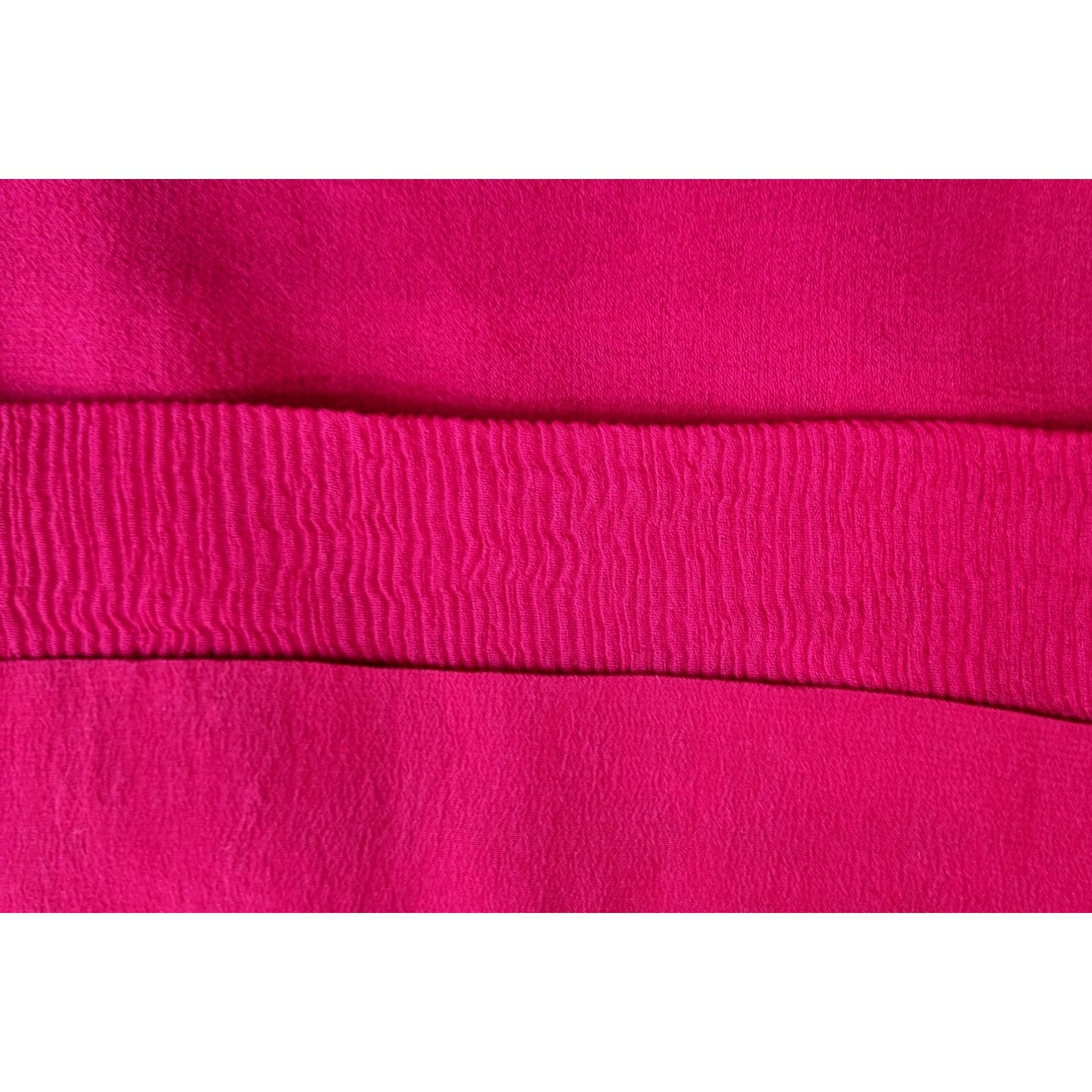 NICOLE MILLER ARTELIER 100% Silk Pink Ruffle Tiered Tank Dress Coquette Size 6