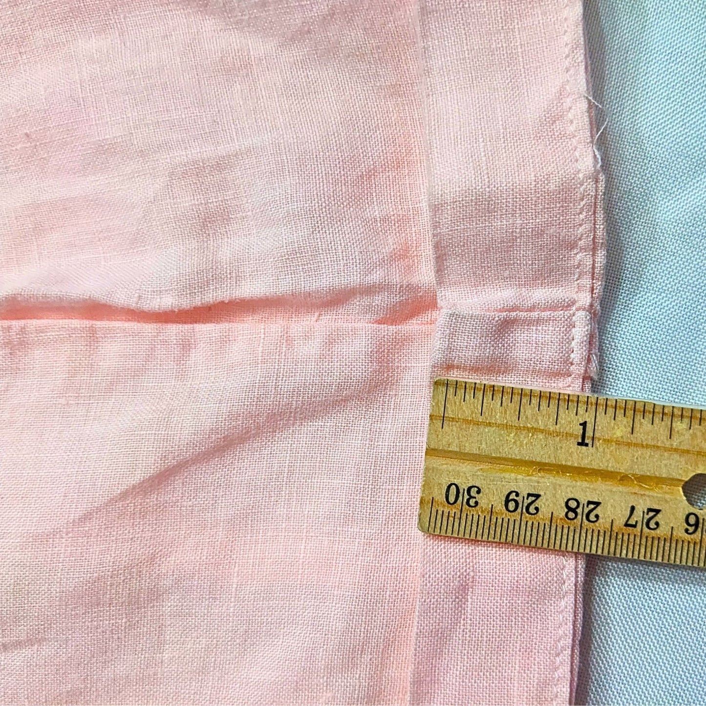 NWT CLAUDIO MILANO Pre-Launch Pink Ruffle Off-Shoulder Linen Jumpsuit #8707 Sz S