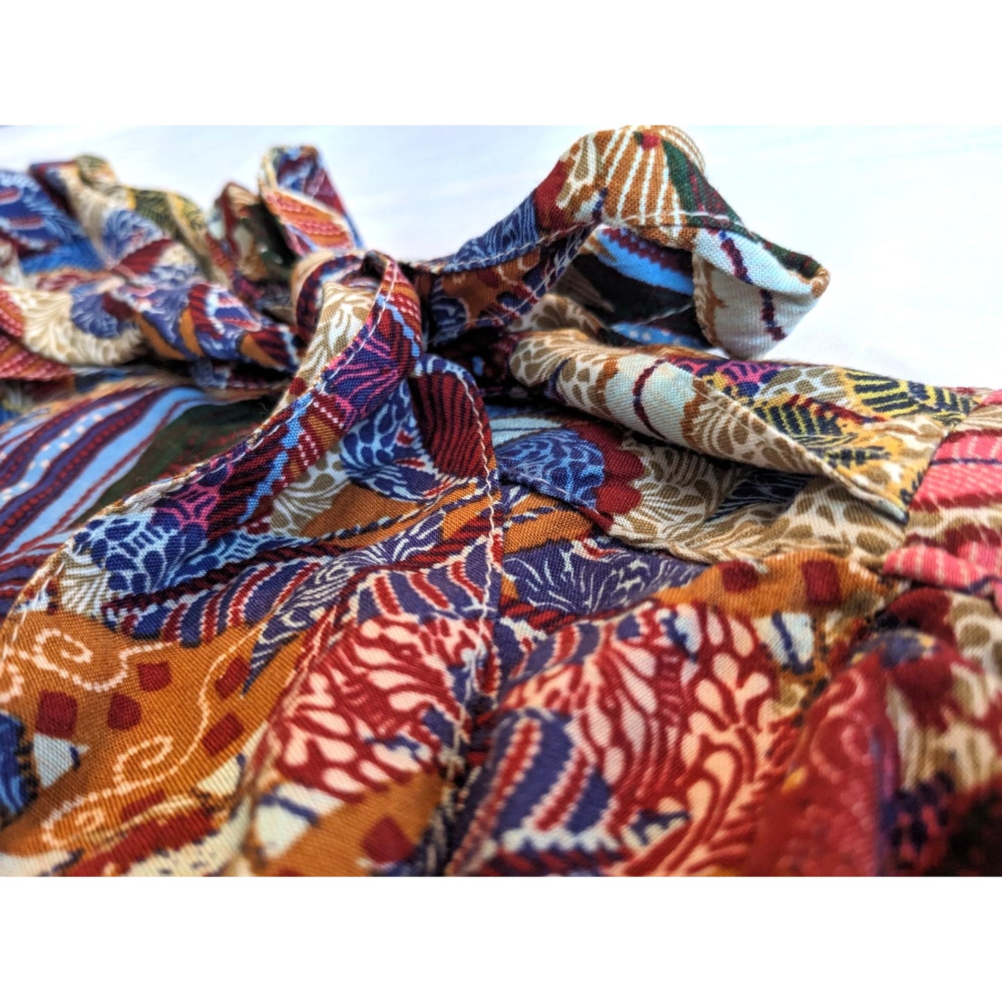 NWT WESTPORT Floral Hawaiian Palm Skirt Tropical Flowy Side Tie Size 1X
