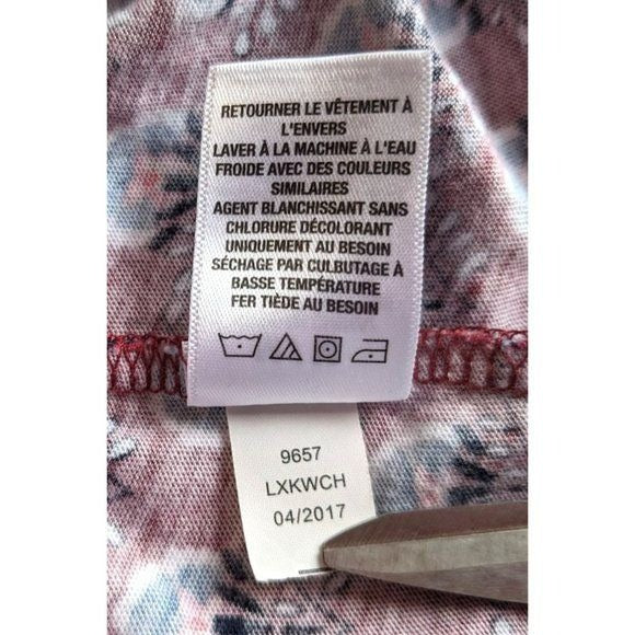 Aeropostale PRINCE & FOX Red & Blue Floral Romper 9657 Size M