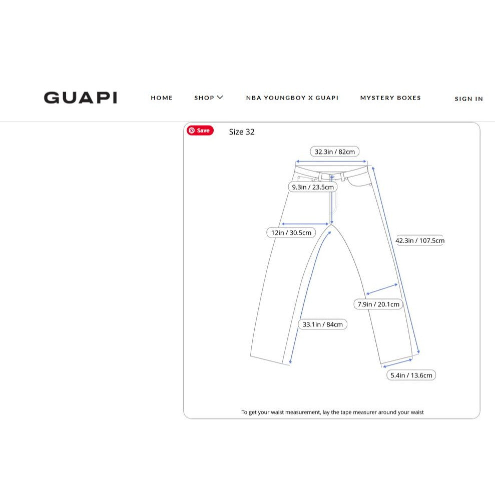 NWT GUAPI Viral TikTok Lim Edition La Ville Lumiere Paris Tapestry Pants Size 32