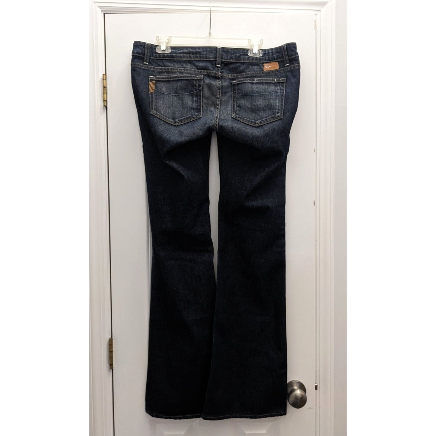 NWT PAIGE Maternity Westborne Tuscan Jeans Bootcut Size 31