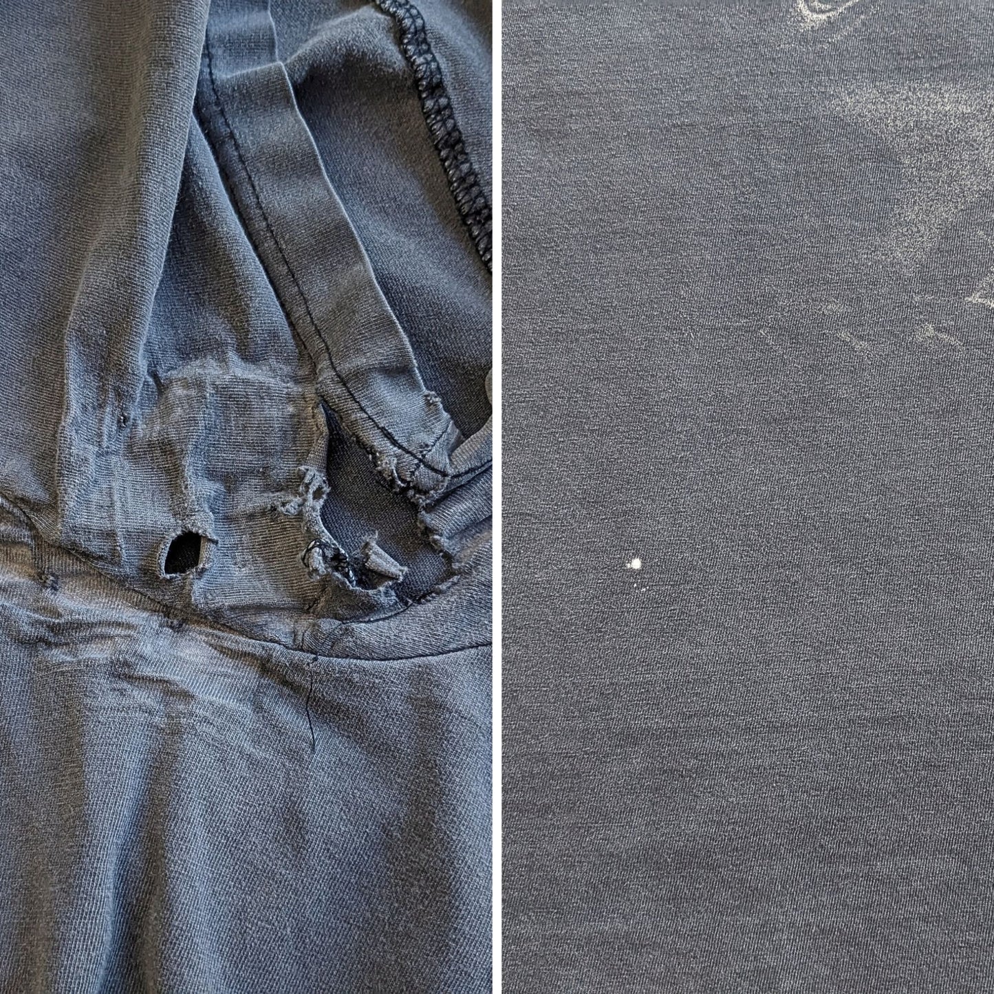 Vintage Y2K LIQUID BLUE Bulldog Motorcycle Moon SS Tee Men's Size 8X