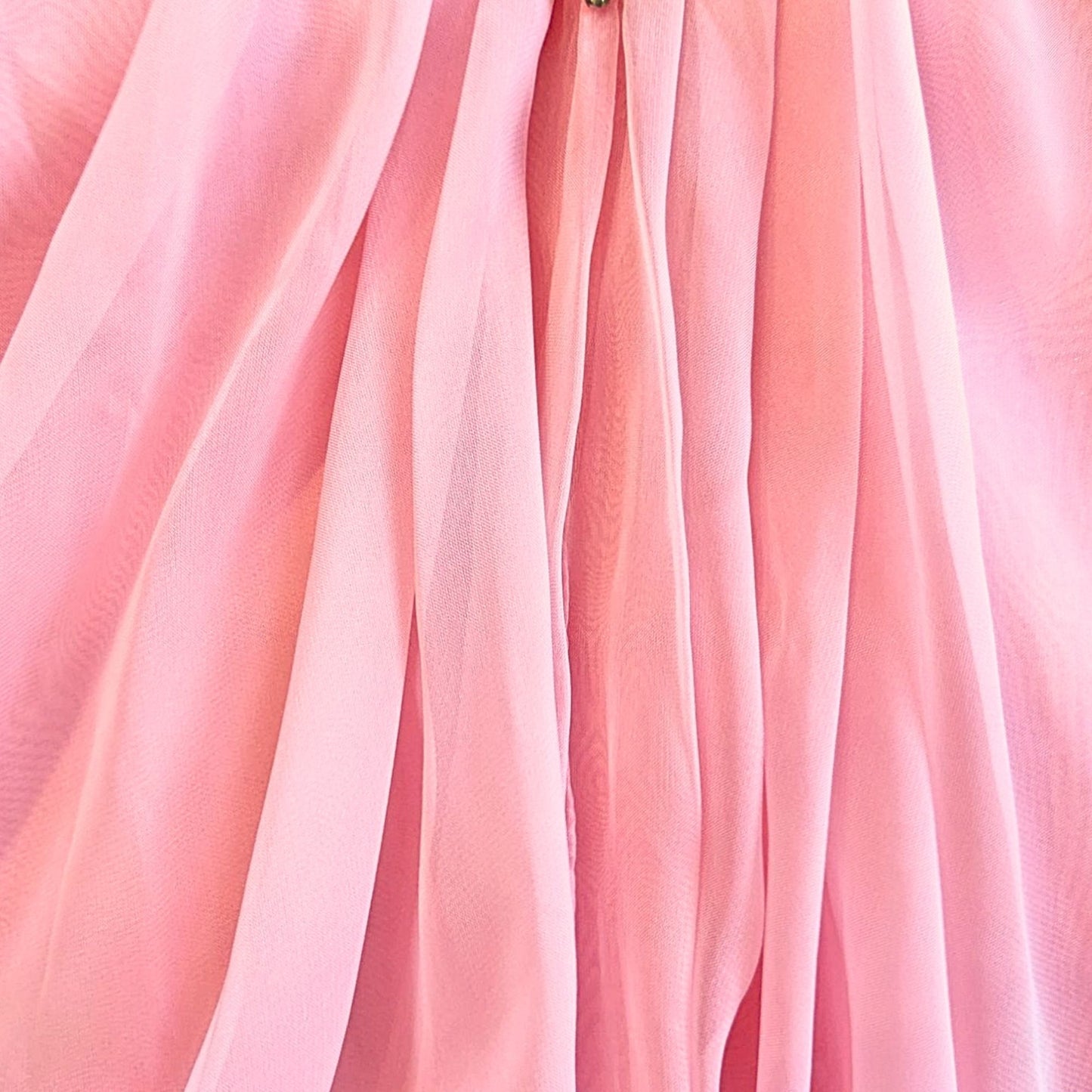 NWT COLORS DRESS Pink Embellished Strapless Sweetheart Chiffon Gown 0684 Size 16