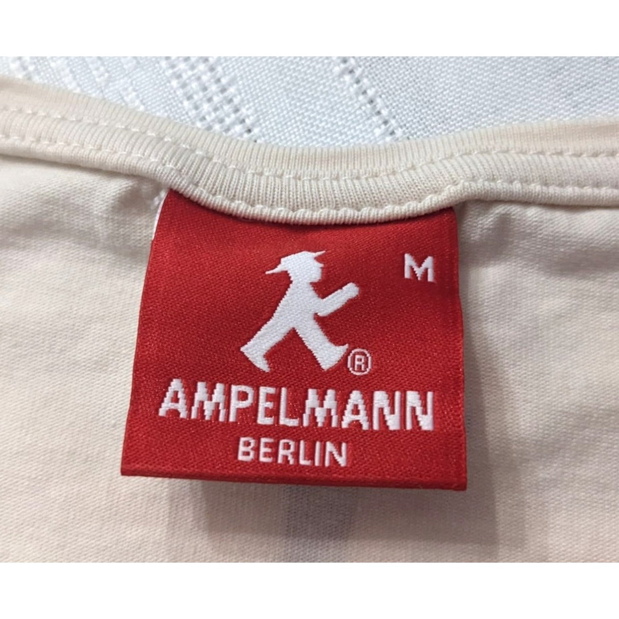 AMPELMANN Couture Soft Pink Tee Organic Cotton German Elevated Basics Size M