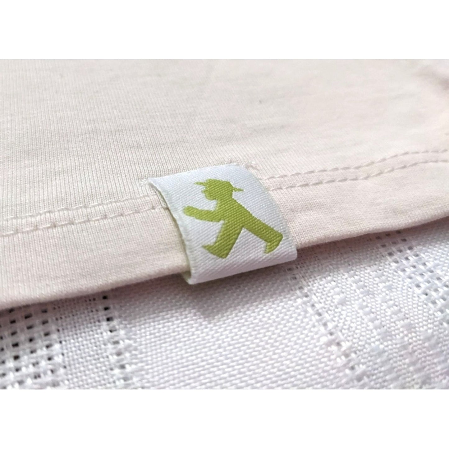 AMPELMANN Couture Soft Pink Tee Organic Cotton German Elevated Basics Size M