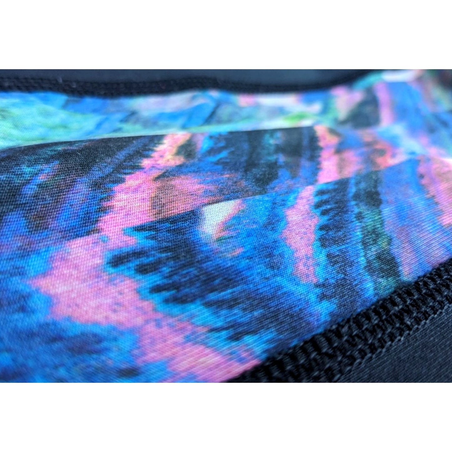AEROPOSTALE Black Leggings w/Pastel Side Stripes Live Love Dream Size XL