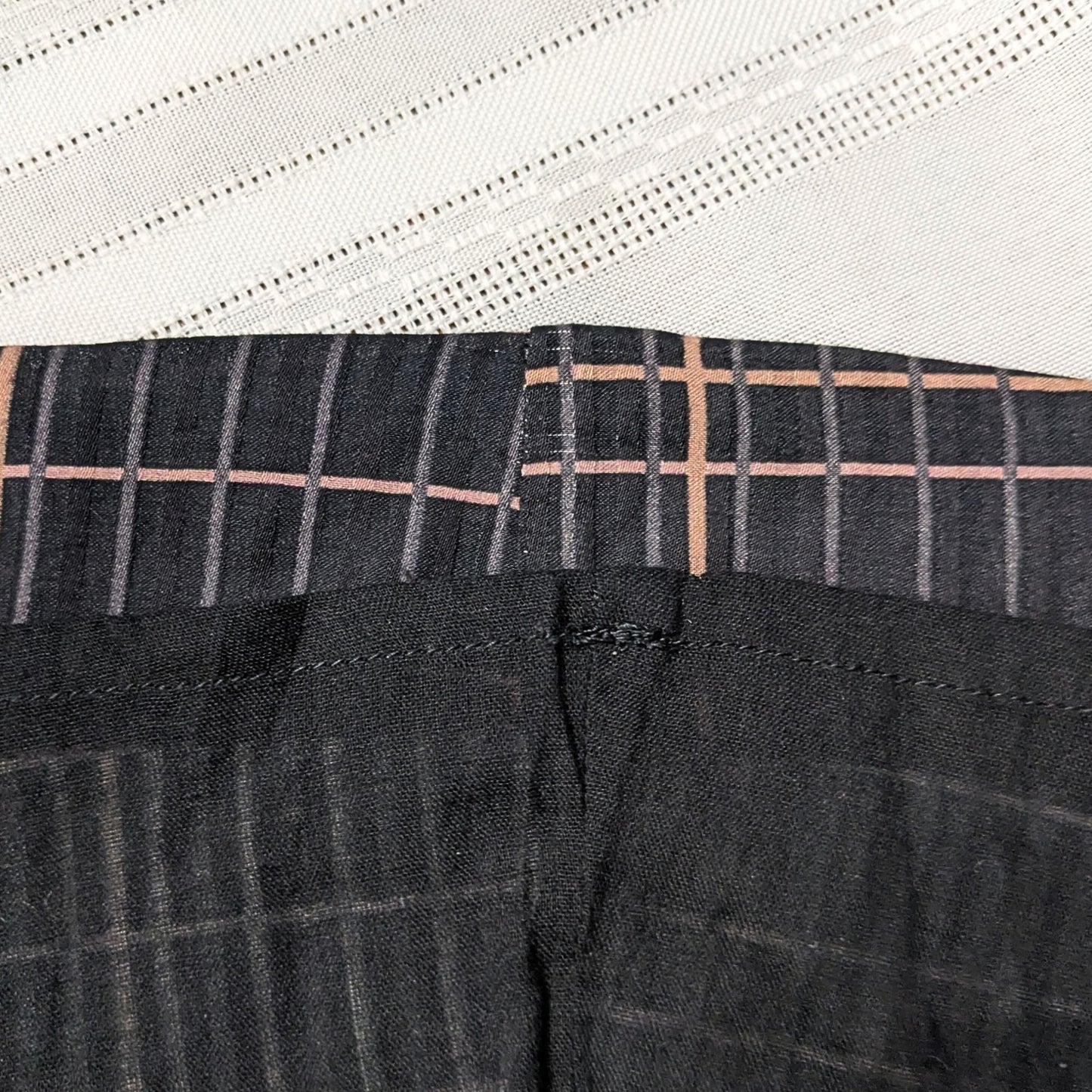 NWT HATCH Carolina Dusty Black Rose Plaid Maternity Maxi Dress Size 2/M