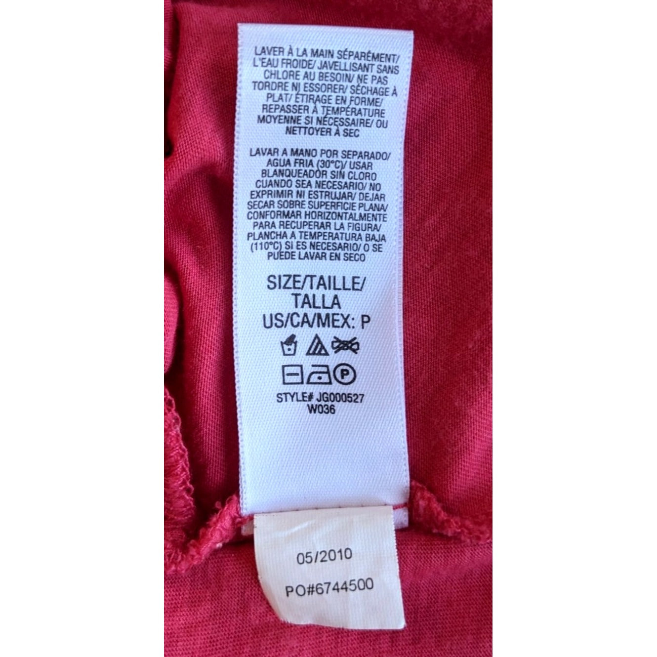 2010 JUICY COUTURE Salmon Pink Mini Dress Bubble Hem Draped Pockets Size SP