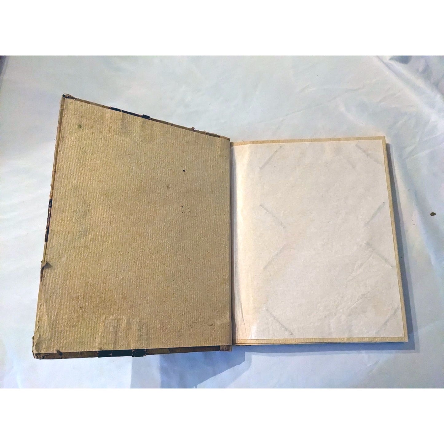 Set of 2 NWT HANDMADE Natural Photo Album - Leaf and Wood 11x10 - Bahamas