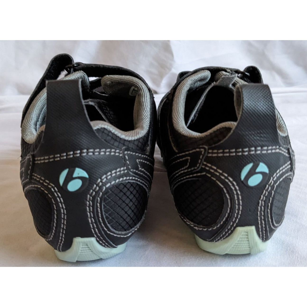 NWT BONTRAGER 'Race Mountain' Bike Cycling Shoes Black & Mint Green Size 5