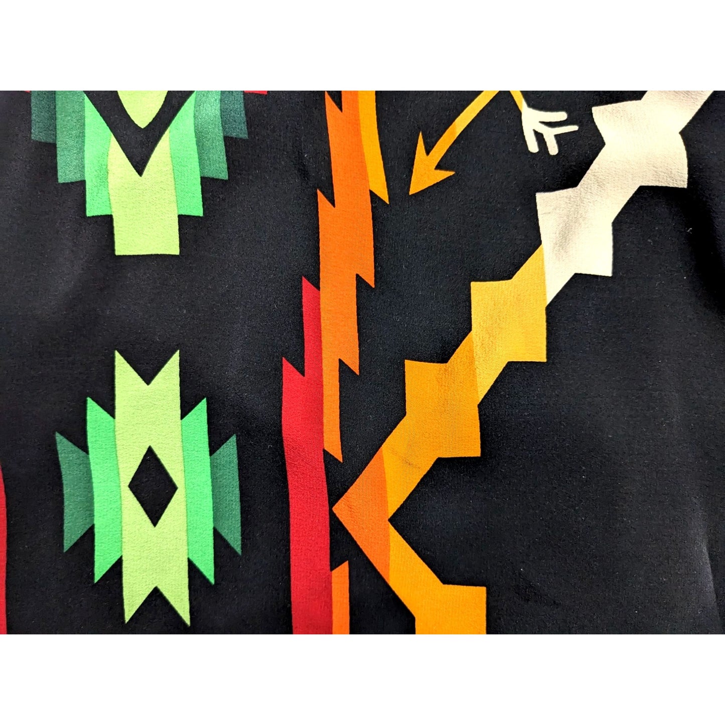 AMANDA UPRICHARD Strapless Aztec Black Mini Dress 100% Silk No Belt Size SP