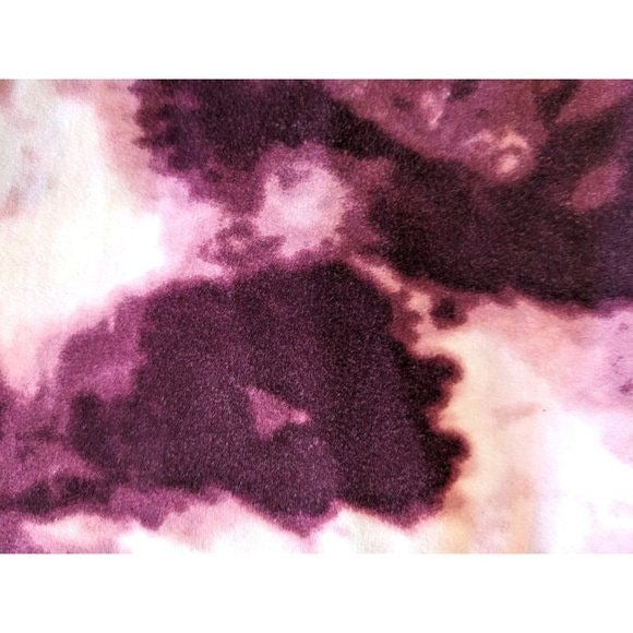 FULL CIRCLE TRENDS Pink Sleeveless Jumpsuit Magenta Purple Tie Dye Size 10/12