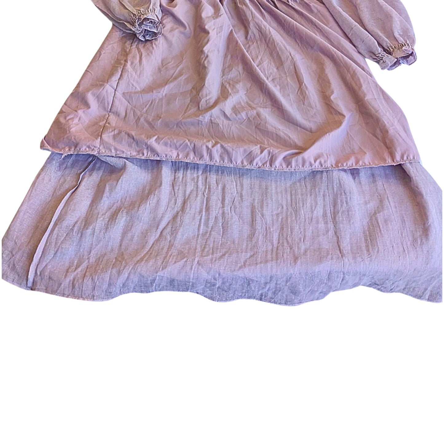 NWT YYF Japanese Harajuku Coquette Purple Chiffon Babydoll Dress Size M (S)