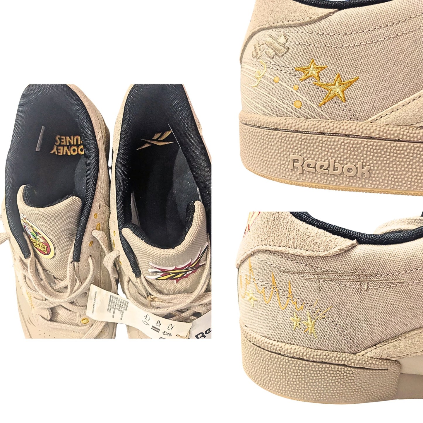 NWT REEBOK Reebok Looney Tunes x Club C 85 'Props' GY4779 Sneakers Mens Size 13