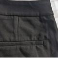 NWT Anthropologie EXQUISE Black *Lined* High Rise Sleek Flare Trouser Pants Sz M