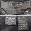 Convertible MAX MARA Pianoforte Gray Wool Sequin Hatch Tweed Mini Dress Size 2