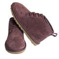 Rare NWT UGG Sample Shoe - Purple Neumel Suede Port Ankle Boots Women's Size 7