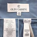 OLEG CASSINI Steel Blue Chiffon Lace Empire Mother of Bride Gown WBM2813 Sz 20W