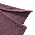 J. JILL FIT Burgundy Cotton Blend Ribbed Hoodie Size 4X