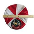 Rare Vtg 50s KENWORTH Red White Newsboy Snapback Trucker Hat S (6 5/8 - 7 5/8")