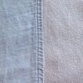 LANE BRYANT 100% Cotton Light Blue Western Stretch Knit Henley LightWgt Sz 18/20