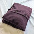 J. JILL FIT Burgundy Cotton Blend Ribbed Hoodie Size 4X