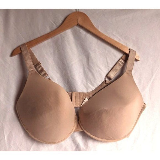 SECRET TREASURES Nude Wireless Padded Bra Size 40DDD