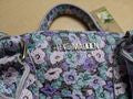 NWT STEVE MADDEN Purple Casey Crossbody Bag in "Blue Flower"