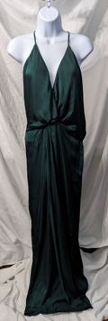 Revolve YOUNG FABULOUS & BROKE Siren Emerald Slip Dress Atonement OOS Size XS