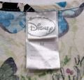 DISNEY Snow White Butterfly Scrub Shirt 100% Cotton Short Sleeve Size M