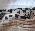 Vintage Y2K DIMRI Boho 100% Cotton Mixed Print Animal Print Maxi Skirt Size L