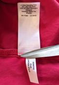 J.CREW Re-imagined Hot Pink Tie-Sleeve Button-Front Cotton Poplin Dress Size XXL