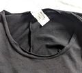 MADE IN ITALY Black Regatta Lagenlook Wide Hip Friendly Midi Dress Tunic OS/1X