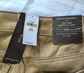 NWT BANANA REPUBLIC Vegan Horse Hair Suede Low Rise Bootcut Jean Pants Sz 25/0P