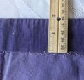 Rare Vtg 70s PRINCESS KAIULANI Purple Corduroy Prairie Kailihiwa Kaftan Dress Sz 8