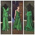 Revolve YOUNG FABULOUS & BROKE Siren Emerald Slip Dress Atonement OOS Size XS