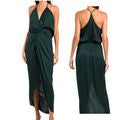 Revolve YOUNG FABULOUS & BROKE Siren Emerald Slip Dress Atonement OOS Size XS