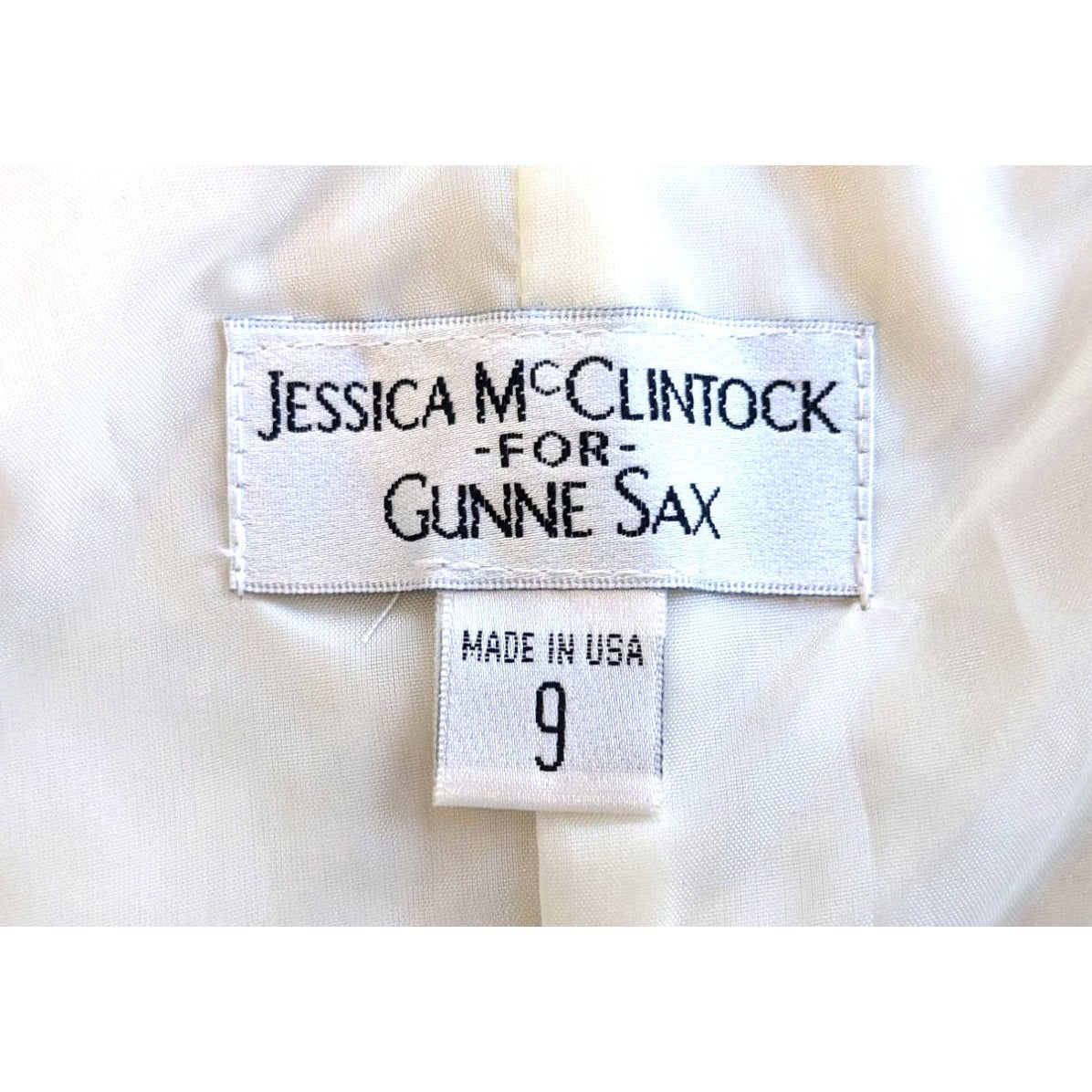 Vintage 90s/Y2K Jessica McClintock GUNNE SAX Gold Prom Dress Fairy Grunge Sz 9