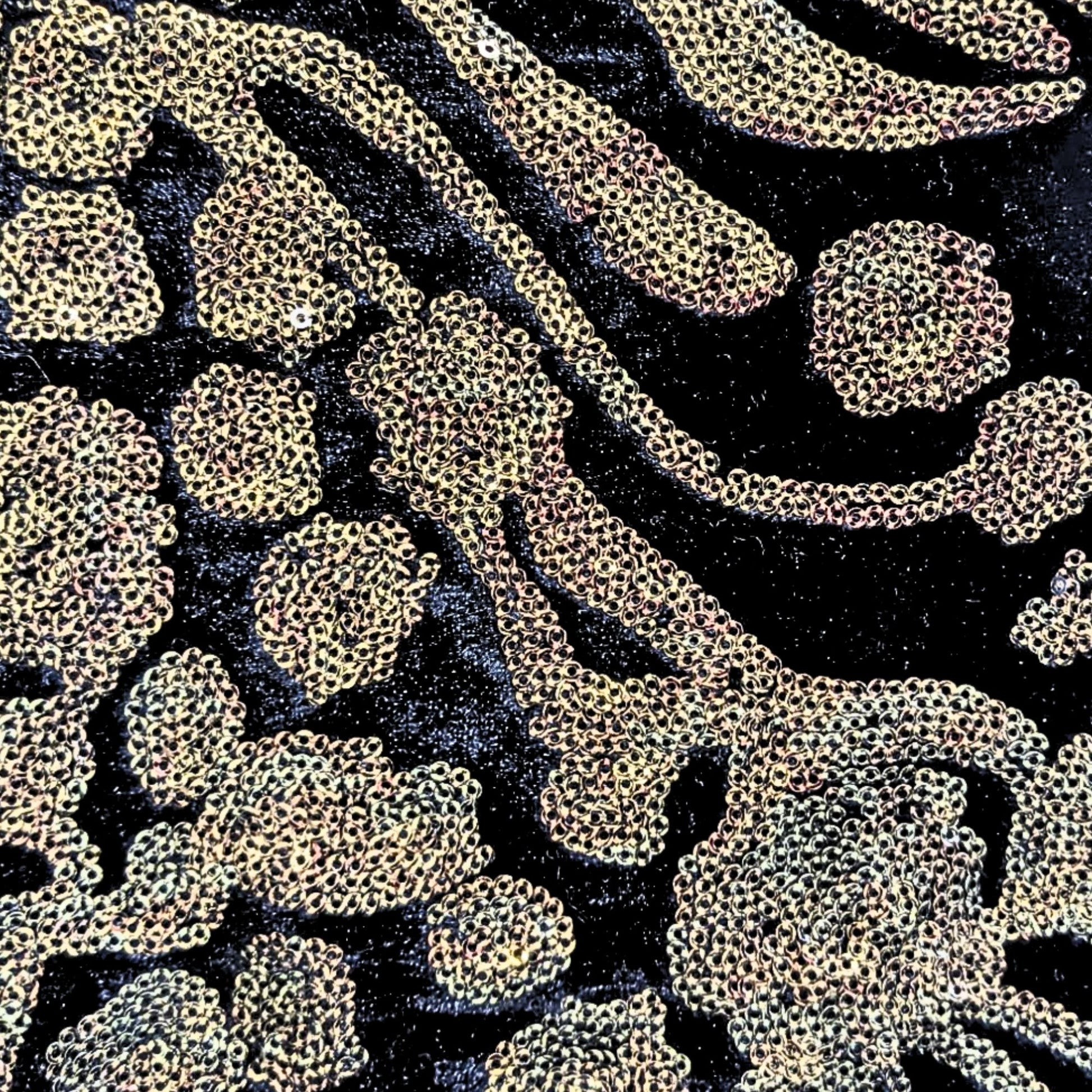 DRESS THE POPULATION Lola Black Gold Sequin Velvet LongSleeve Bodycon Periwinkle Packages DRESS THE POPULATION Lola Black Gold Sequin Velvet LongSleeve Bodycon Periwinkle Packages