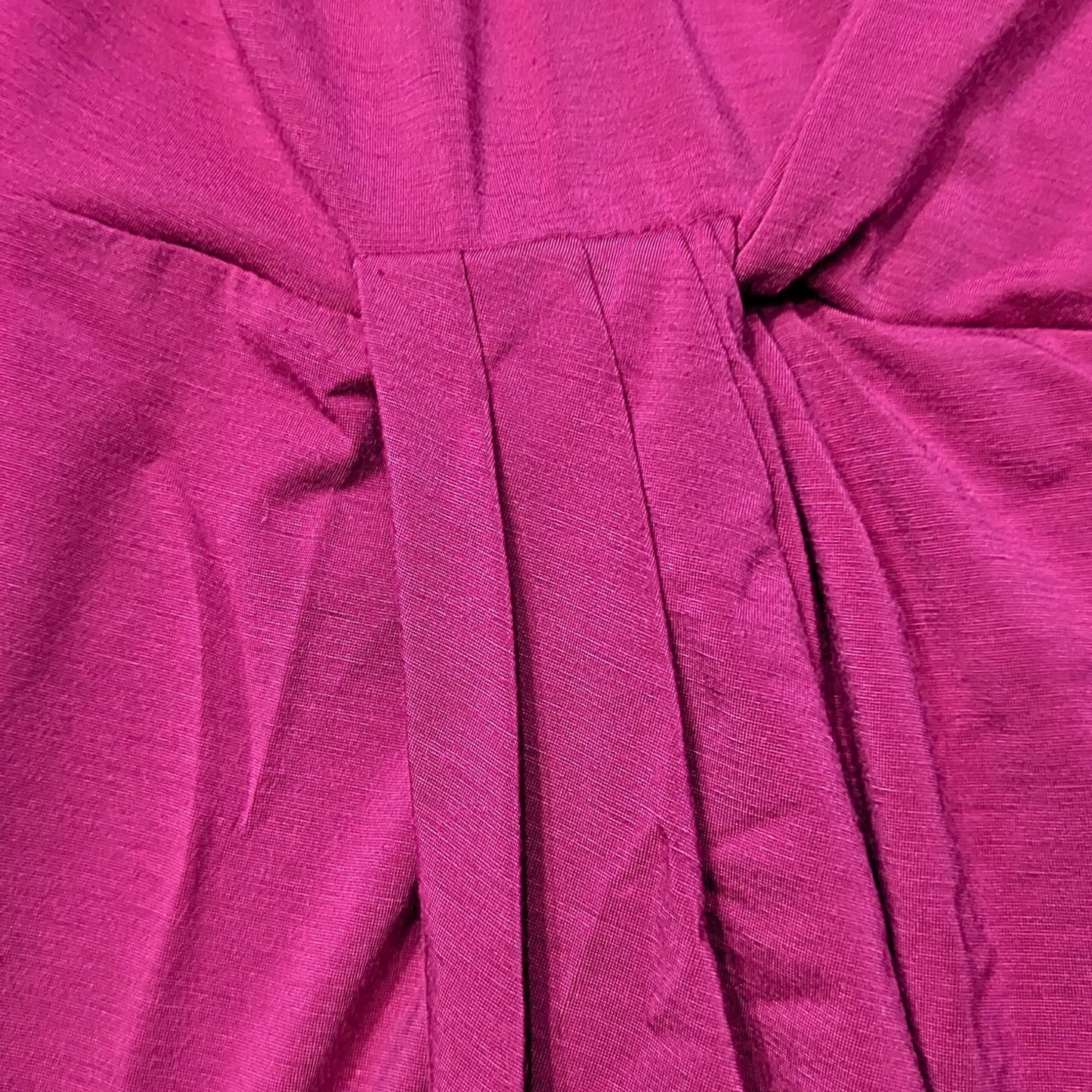 NWT RAMY BROOK Geniveve Deep Fuschia Tulip Skirt Dress Size S